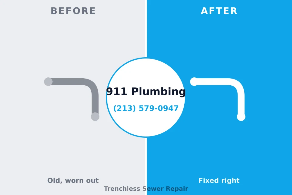 Before and after: plumbing company Fort Scott, KS